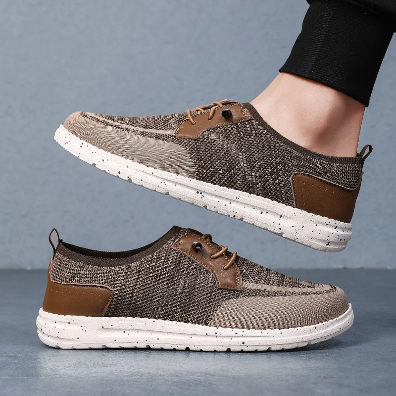 Men Canvas Shoes Dude Shoes Alpargatas Hombre Espadrille Summer Breathable Soft Lightweight Fashion Casual Plus Big Size 48 49