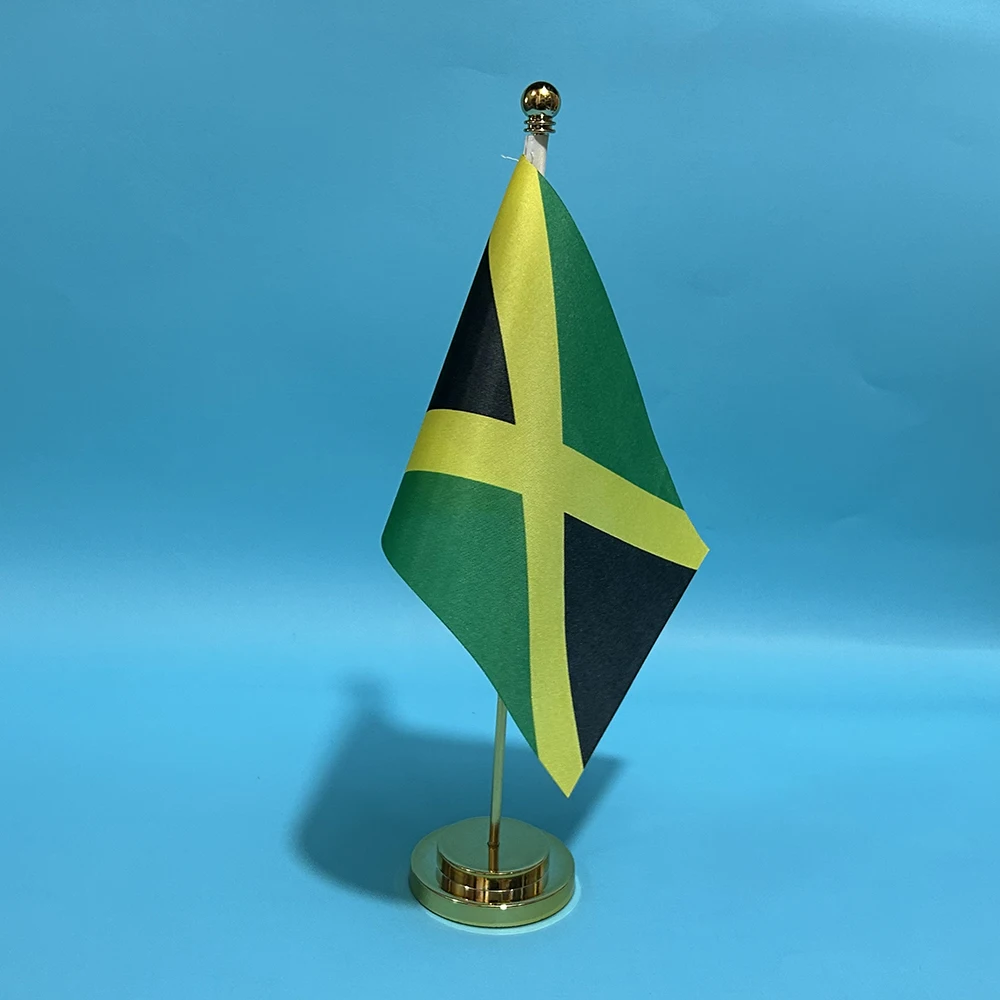 BANDERA SKY bandera nacional de Jamaica para escritorio de oficina - imagen 3
