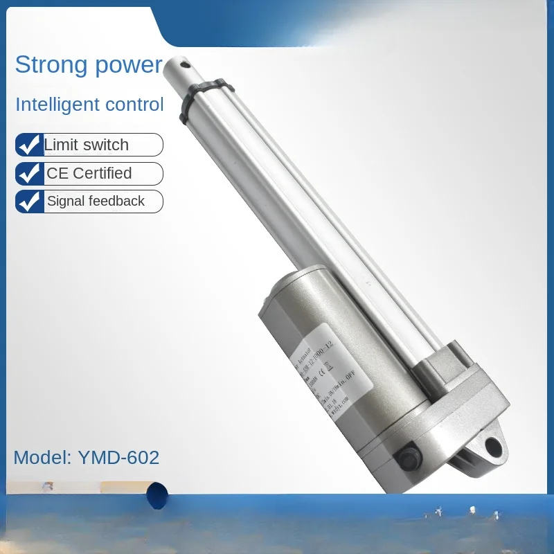 

Подъемный мотор с толкателем 12 В внутренняя трубка из нержавеющей стали Ymd602 Ход 50-600 мм Ip66l