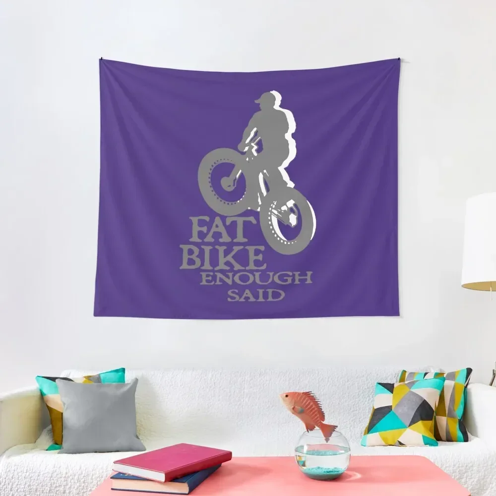 

FAT BIKE Tapestry Home Decorators Decorative Paintings Room Decor Cute Carpet Wall Tapestry