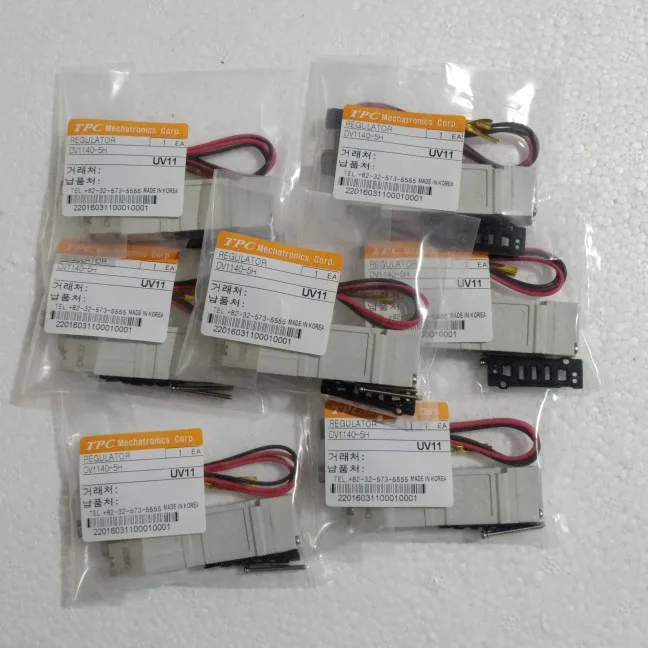 韓国製オリジナルtpc-dv1140‑5h、dv1140‑5v-dc24v-5-2ポジションシングルコイル空気圧ソレノイドバルブ