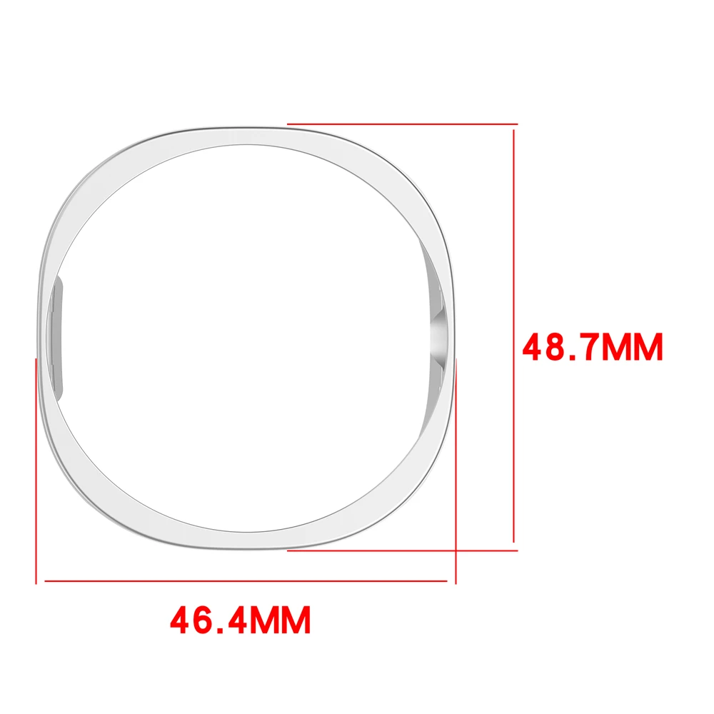 삼성 갤럭시 시계 시계 8 클래식 보호 프레임 하프 커버 액세서리용 PC 케이스