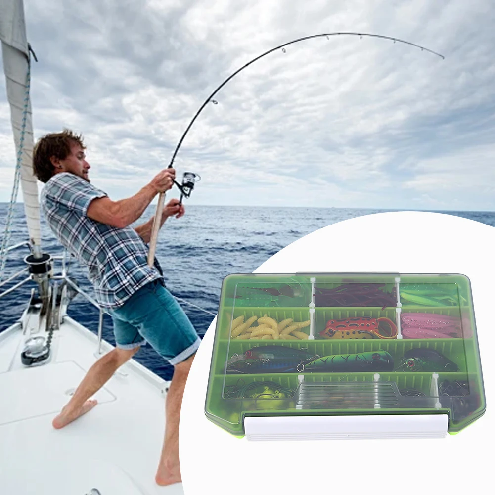 

Набор рыболовных приманок из 240 предметов: приманки с Т-образным хвостом, аксессуары для рыболовных приманок, рыболовные поворотные крючки, джиг-крючки, коробка для снастей