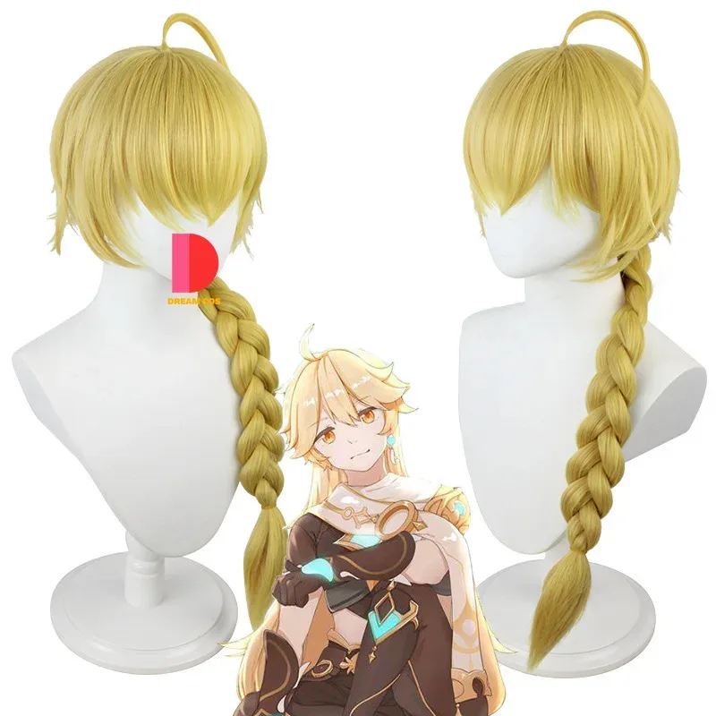 Aether Genshin Impact Cosplay Costume Adult Carnival Uniform Wig Anime Halloween Masquerade Party Outfit Women Game Set Hot Sale