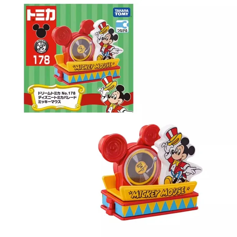 TAKARA TOMY TOMICA Disney Parade Party Series 178 Mickey Float 179 Donald Surf Car, children's Christmas gift for boys and girls