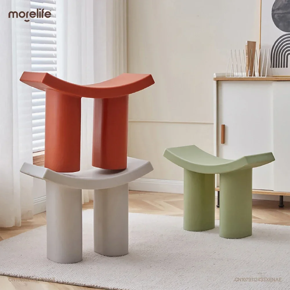 Nordic Celebrity Small Flying Elephant Stools Ottomans Creative Modern Minimalist Household Special-shaped Low Stool Furniture