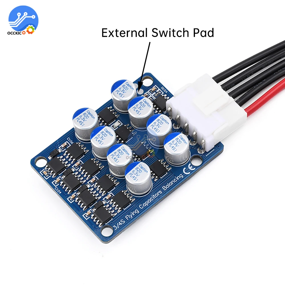 BMS 4S 6S 8S 3A bilanciatore equalizzatore attivo Lifepo4 batteria agli ioni di litio scheda di bilanciamento del trasferimento di energia per veicoli elettrici