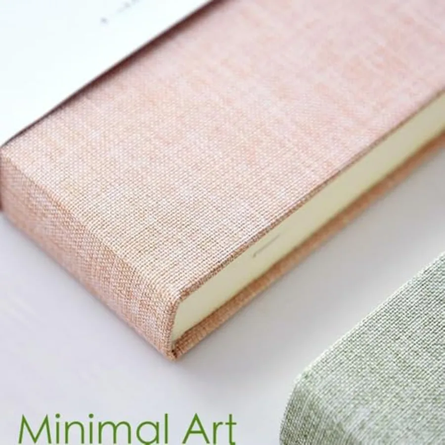 Hardcover Notebook, Lined Journal, Pink, Linen, A5 Cover, 8x6, Lay Flat, Journaling Notebook, Journal for Women, Writing, Offic - view 5
