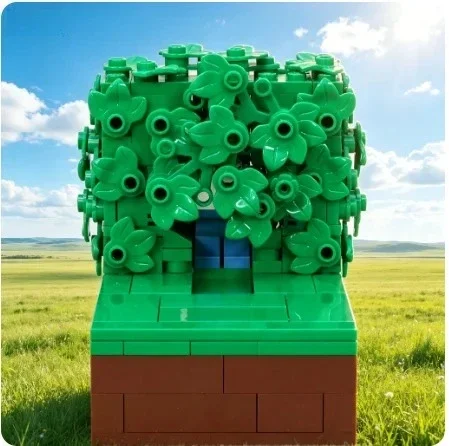 Homer's Return To The Jungle Technik-Set für fehlende MOC-Teile im Jahr 2026, als Geburtstagsgeschenk für Erwachsene und Sammler. – Detail 3