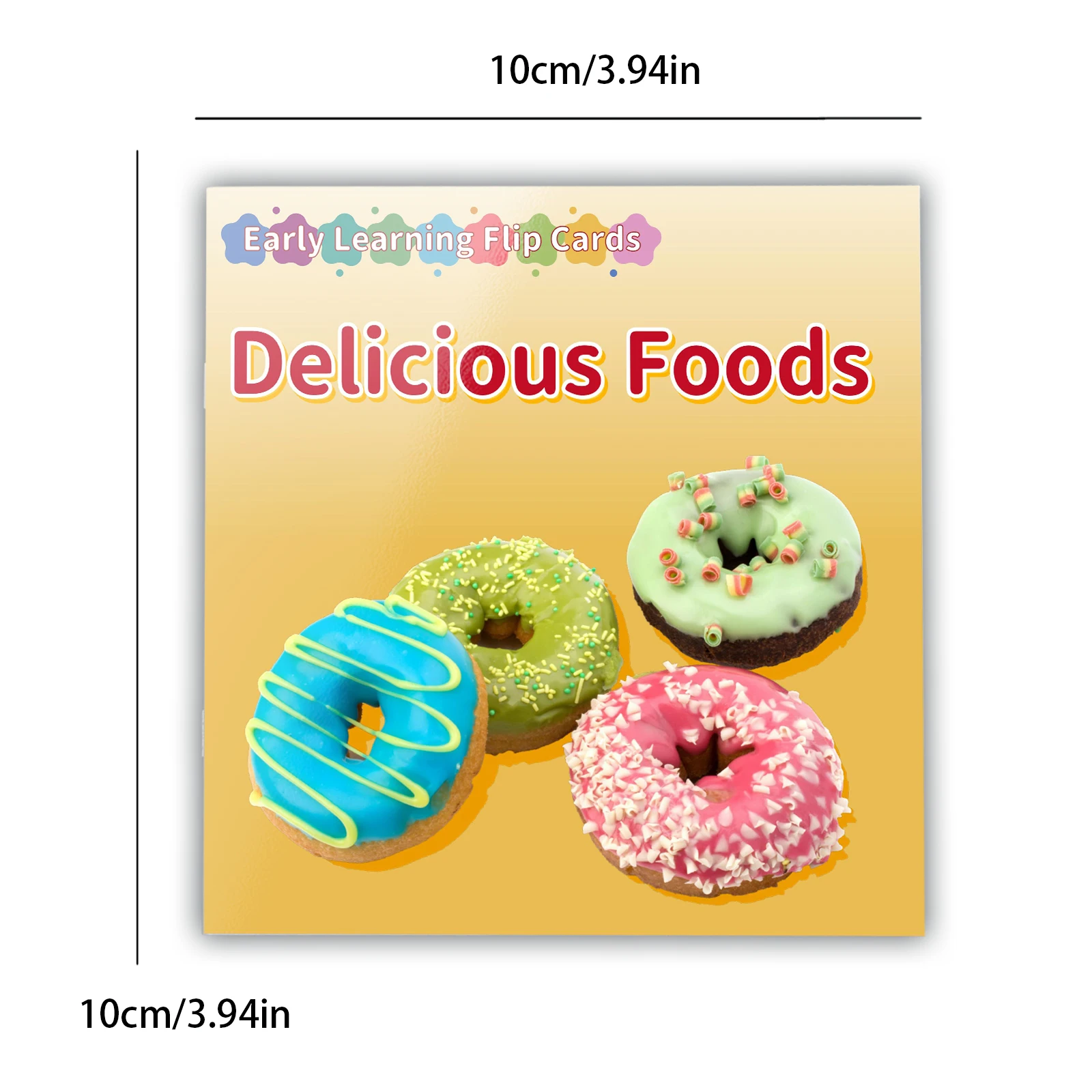 Card Books - Lively Knowledge Card Books for Early Learning, Visually Stimulating Educational Cards