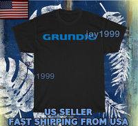 NEW SHIRT GRUNDIG BLUE LOGO UNISEX T-SHIRT FUNNY MEN'S SIZE S-5XL