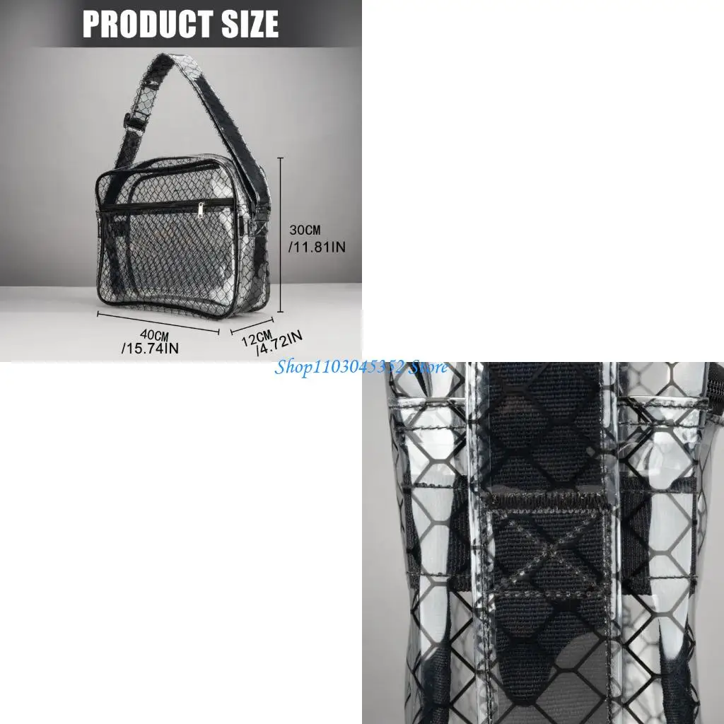 

Professional PVC Crossbody Bag Cold Resistant Antistatic Feature Shoulder Bag for Clean Rooms Laboratories