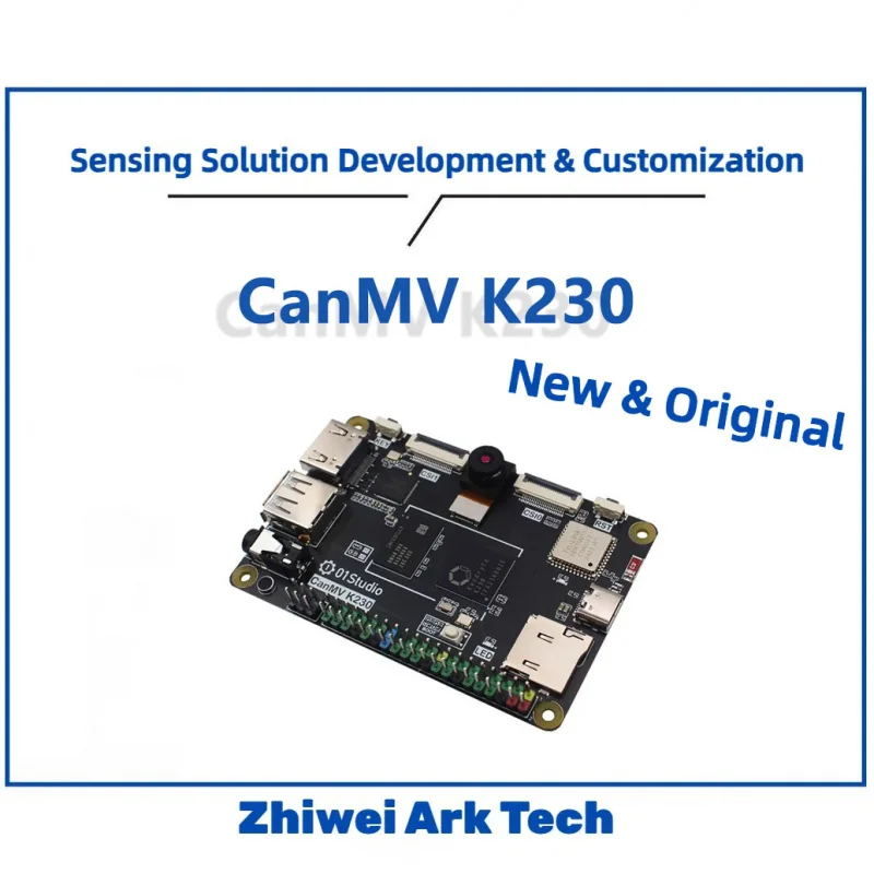 

CanMV K230 AI Kit | 1.6GHz RISC-V Dual-Core | 3x4K Cameras | 512MB RAM | Edge AI & Vision