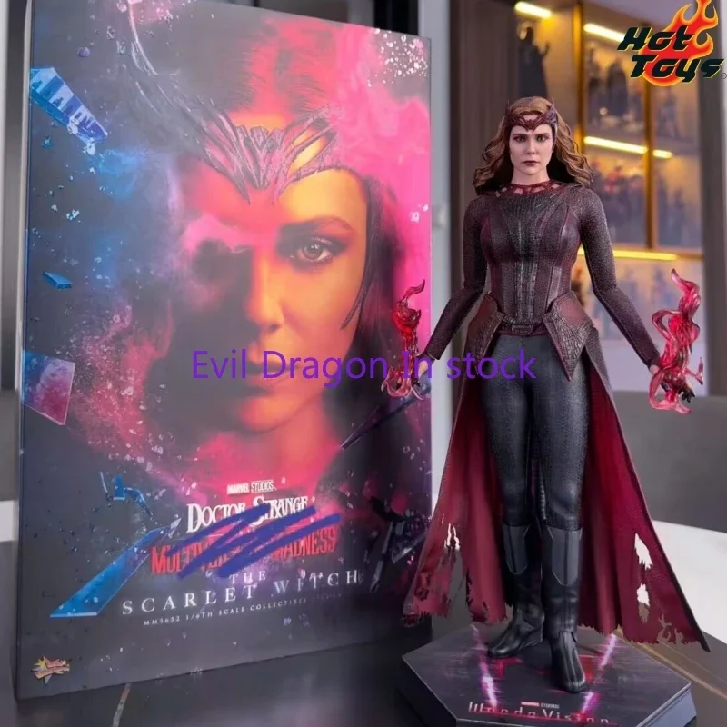 

Hottoys Ht 1/6 Фигурка Доктора Стрэндж 2 Алая Ведьма в Мультивесе Безумие Mms653 Mms652 Подарочная игрушка