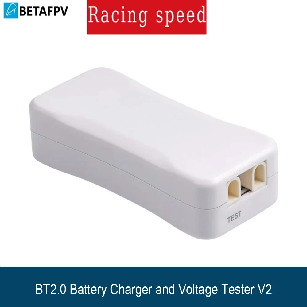 BETAFPV BT2.0 1S Battery All-in-One Charger, Type-C Dual Mode Voltage Tester with LED Display for RC FPV Lipo Batteries