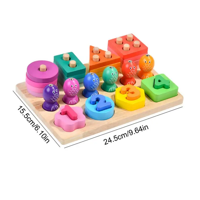 Shape Match Board Educational Learning Matching Maze for Fine Motor Skills Educational Learning Toy Geometry Sorting Game for