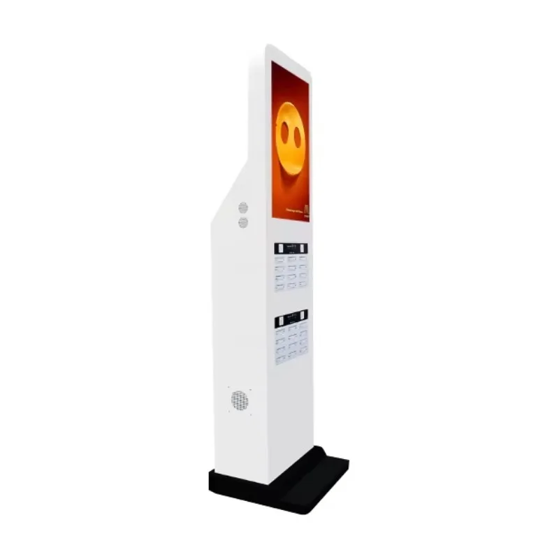 

50" Self-Service LCD Advertising Screen With Power Bank Charging Station