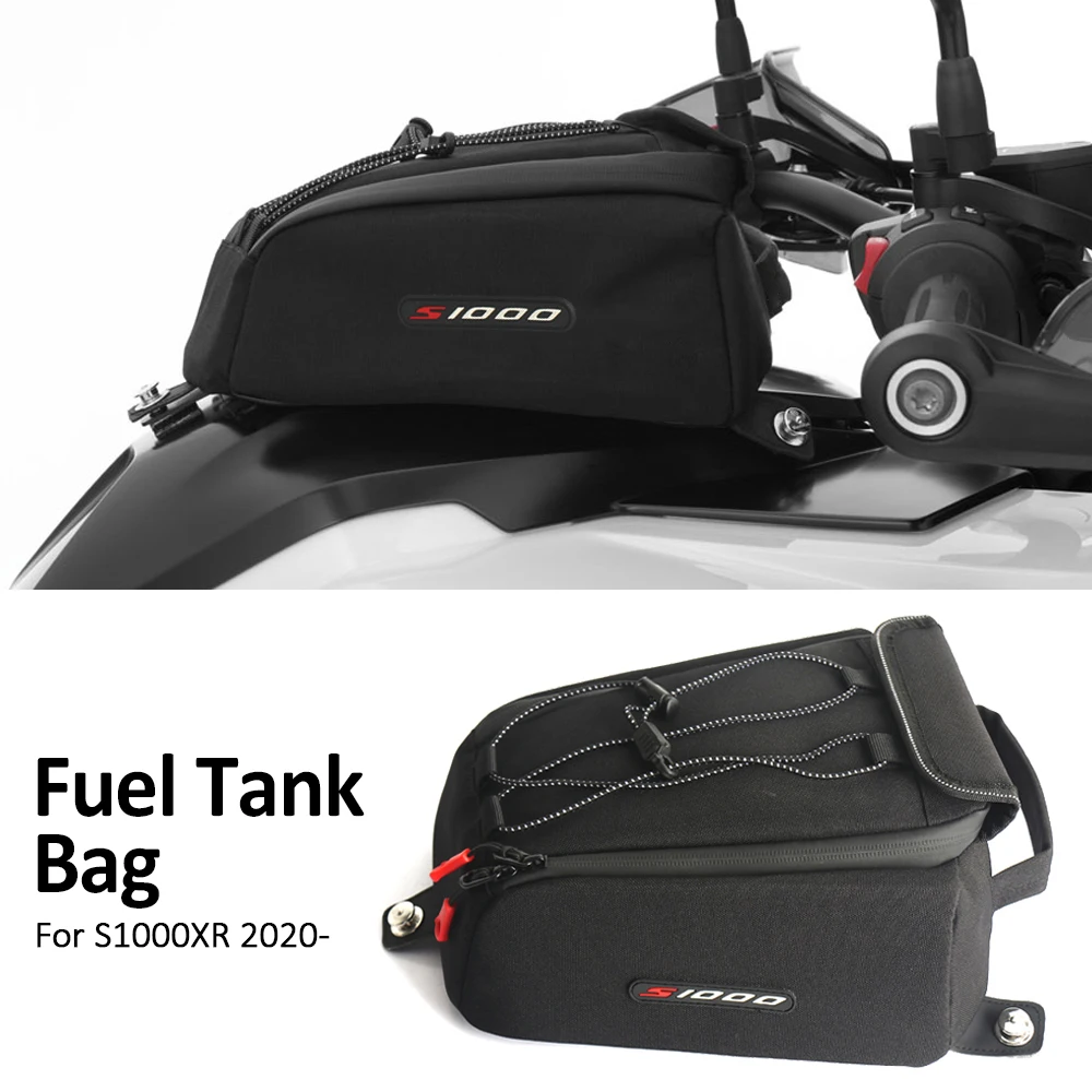 

New Motorcycle Tank Bag Nylon Fuel Oil Tank Bag 4L Portable Phone Tool Bag Black For BMW S1000XR S1000 XR S 1000 XR 2020-2025