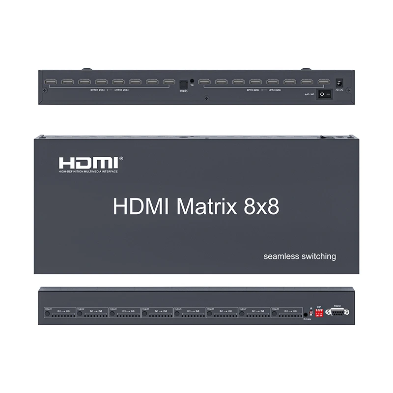 

HDMI matrix switcheseamless switching no black screen splicing, large splicing wall matrix