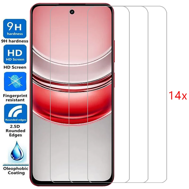 screen protector for realme 14x protective tempered glass on realme14x 14 x x14 phone film glas realmi reali real me relme reame