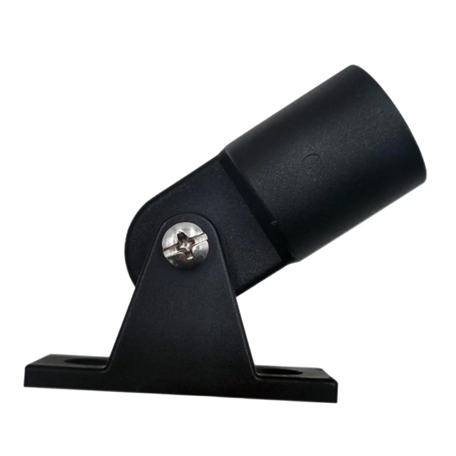 Boat Bimini Top Fitting Top Cap Pipe Eye End Cap Marine Hardware Lightweight Stable Deck Hinge Slide Cap Pipe Eye Endcap