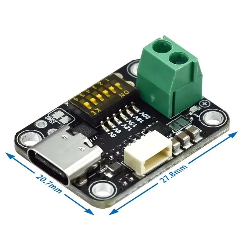 ABGI-HUSB238 PD Decoy-Modul DIP-Schalter-Version Decoy-Modul USB-C Power Delivery Decoy-Modul – Detail 8