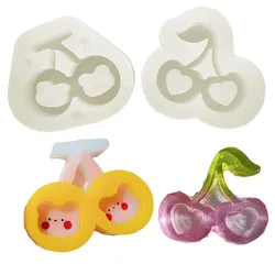 DIY Cherry Shaker Mold Silicone Epoxy Resin Mold Jewelry Tool Jewelry Accessories