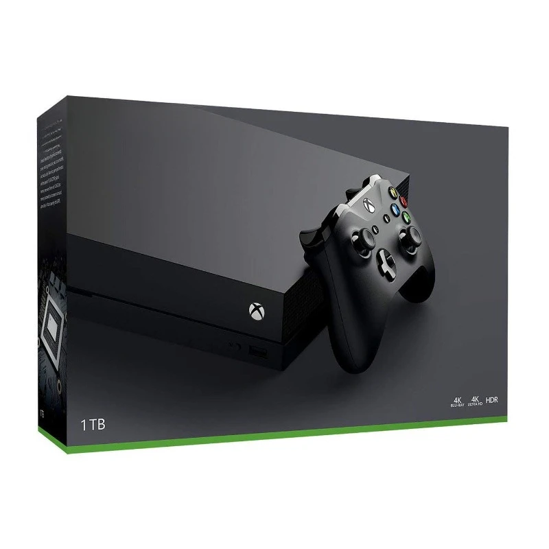 Microsoft  One X 1TB Console with Wireless Controller: Enhanced, HDR, Native 4K, Ultra HD (2017 Model) (Renewed)