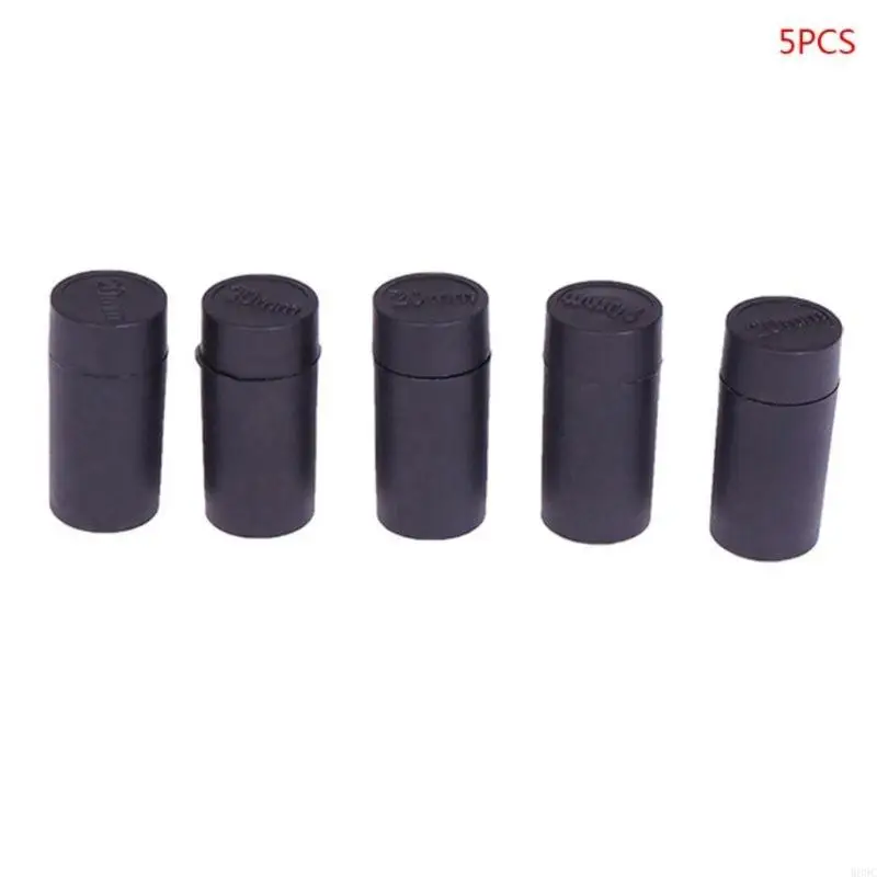 W89c 5pcs Universal Double Row Preis Label Tag Maker Labeller Coding Machine Tintenradrolle Schwarz schwarz