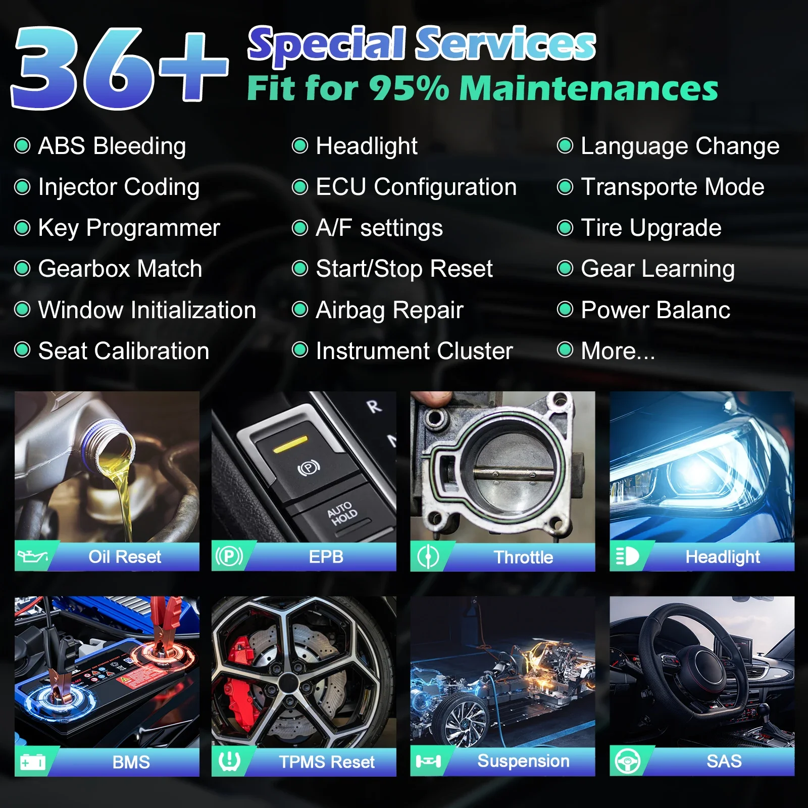 Professional Automotive Scanner VDIAGTOOL VD70 Car Maintenance Tools Scanner Diagnostic Auto Byd Diagnostic Tool