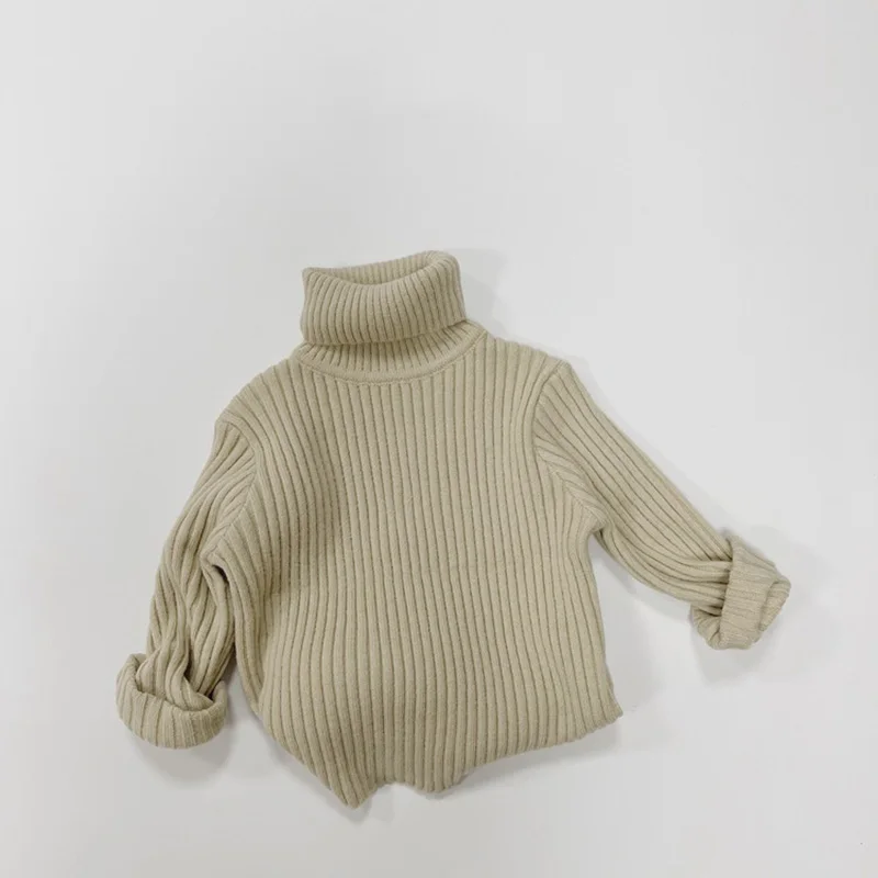 سترات أطفال جديدة لعام 2025 سترات للأولاد بياقة مدورة بلوفر بقاعدة صلبة سترات تريكو للأطفال بعمر 1-6 سنوات سترات للأطفال #5