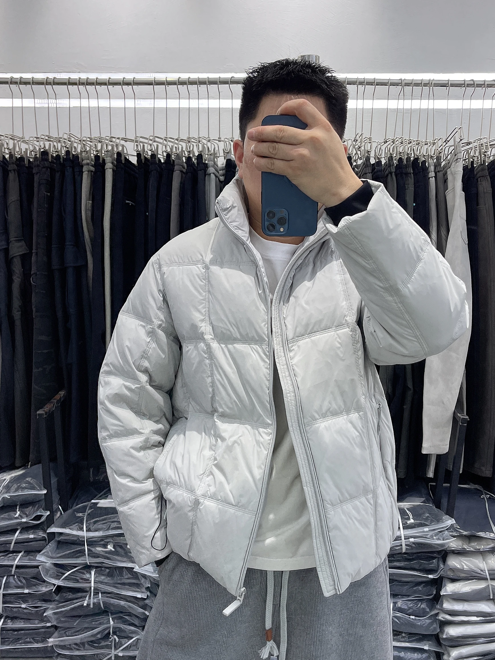 

Мужской зимний пуховый жилет с воротником-стойкой, повседневный, свободного кроя, теплый, модный, в уличном стиле