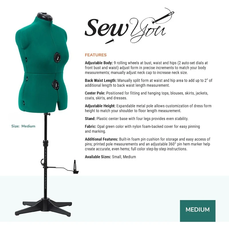 Sew You Adjustable Dress Form, Medium