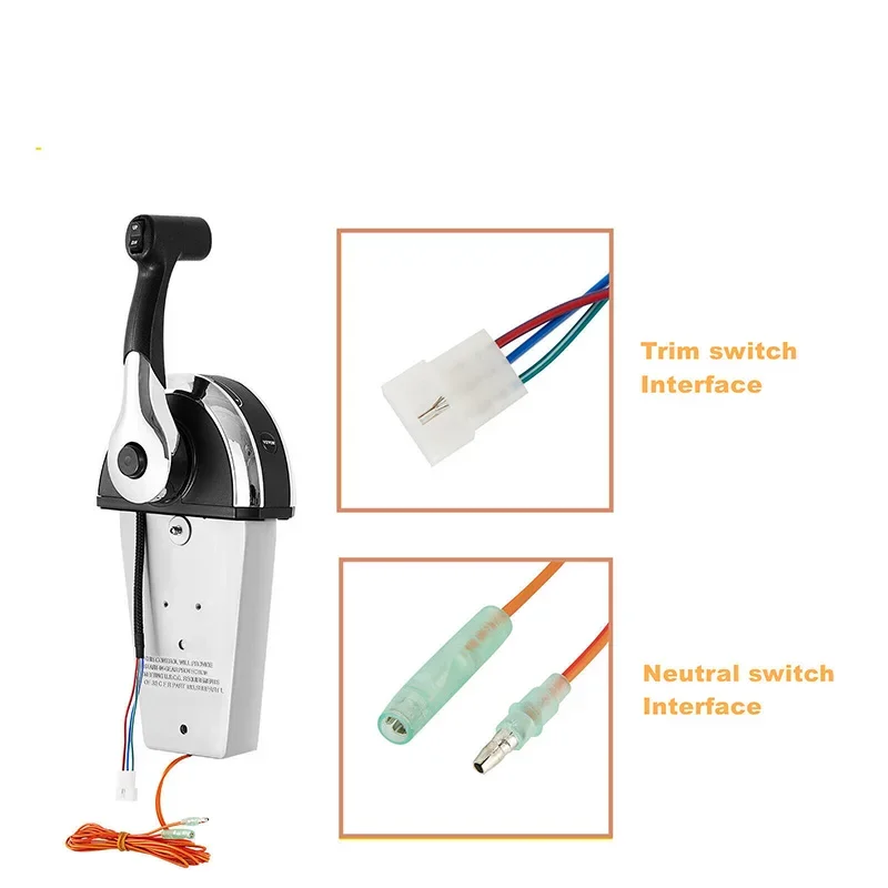 8M0059686 Mercury outboard engine yarcht Concealed Top Console Mount Remote Control