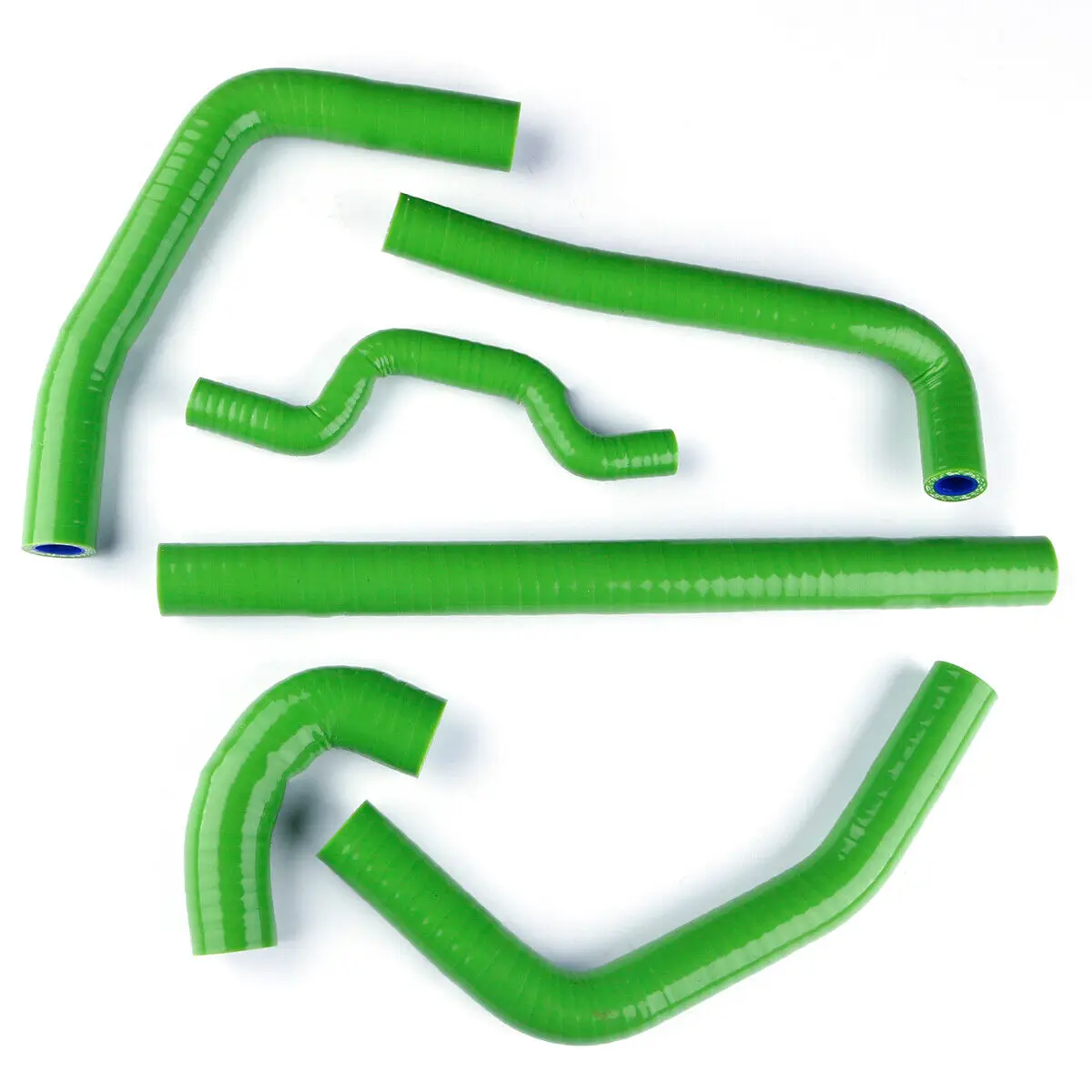 

GREEN INTAKE SILICONE RADIATOR HOSE KIT FOR 2009-2016 KAWASAKI KXF250 KX250F