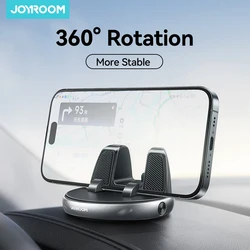 Joyroom 360° Rotation Car Phone Holder Dashboard One-Handed Operation Car Navigation Holder For iPhone For 4.7-7'' Phones