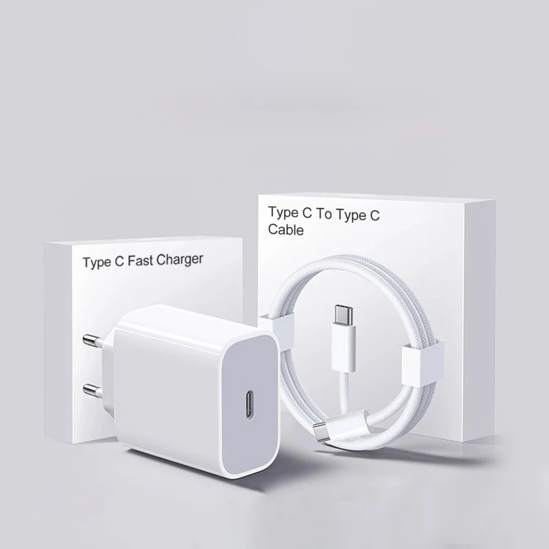 Oryginalna ładowarka PD-40W typu C APPLE do iPhone'a 17 16 15 14 13 12 Pro Max Samsung Xiaomi Szybkie ładowanie USB-C kabel Lightning — zdjęcie produktu 7