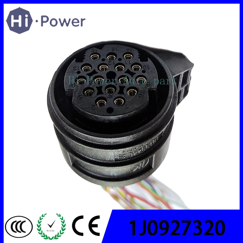 

0BH DQ500 0DE DQ380 0BT 0DW DSG Transmission 7-Speed ECU Wiring Connector 16 Pins OBH ODE 1J0927320 for VW