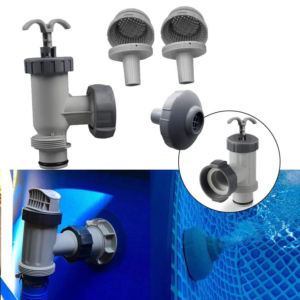 

FOR Intex 26004E Above Ground Pool Inlet Air Jet Replacement Parts Kit For Spa Swimming Pool Fitting Part Plunger Valve