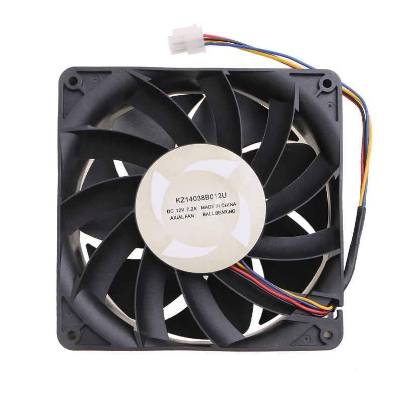 

12V 7.2A 14 for cm CPU Cooling Fan KZ14038B012U for whatsminer M20S M21S 4 Pin Dropship