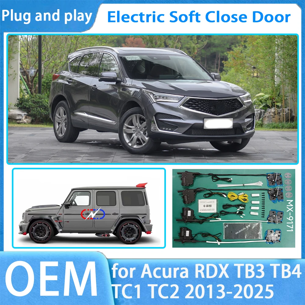 for Acura RDX TB3 TB4 TC1 TC2 OEM Car Soft Close Door System Automatic Electric Auto Pull Power Latch Power Closing Quiet