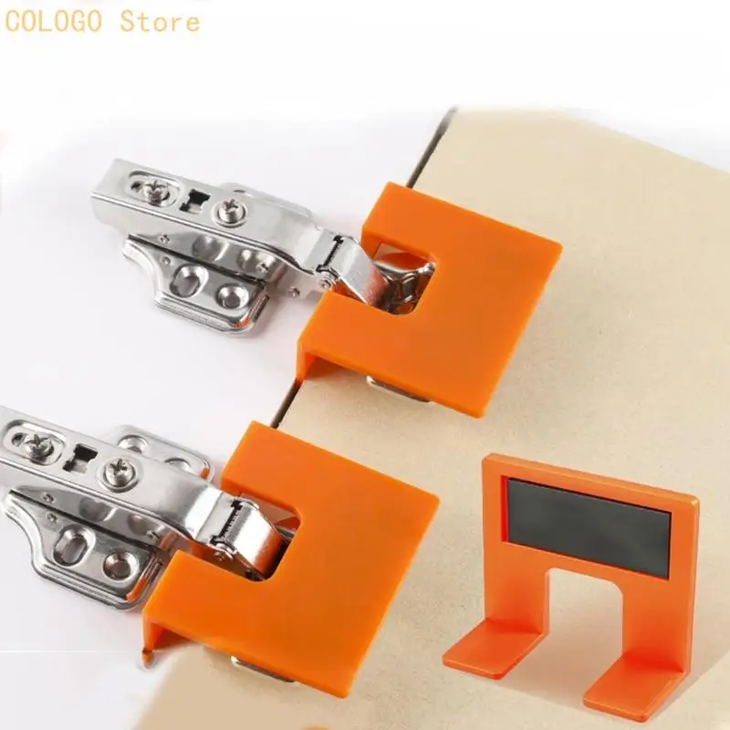 

2/4/6/10 Double Sided Scale Hinge Locators with Base for Accurate Positioning Hole Drilling in Furniture Assembly D0LD