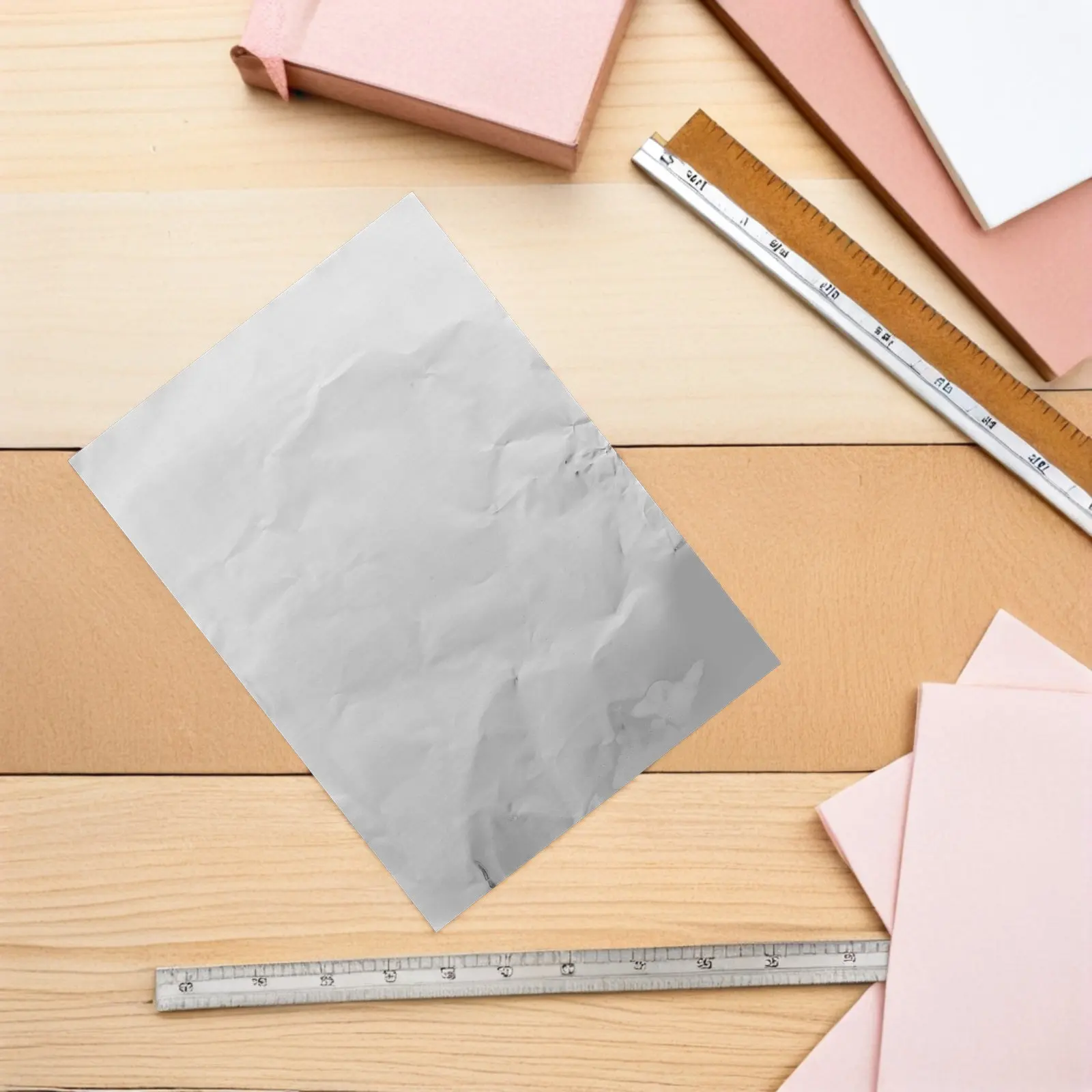1 Set Metallic Paper For Diy Crafts Resin Art Scrapbooking Holiday Decorations Leaf Sheets Cardstock Furniture Resin Sheets