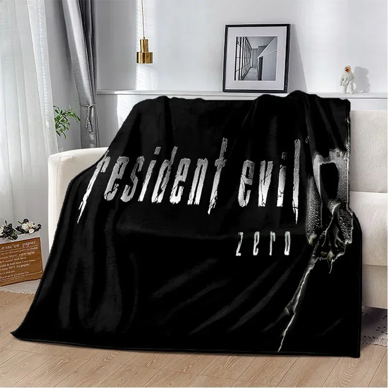 2026 Game R-Resident Evil Gamer Soft Plush Blanket,Flannel Blanket Throw Blanket For Living Room Bedroom Bed Sofa Picnic Office