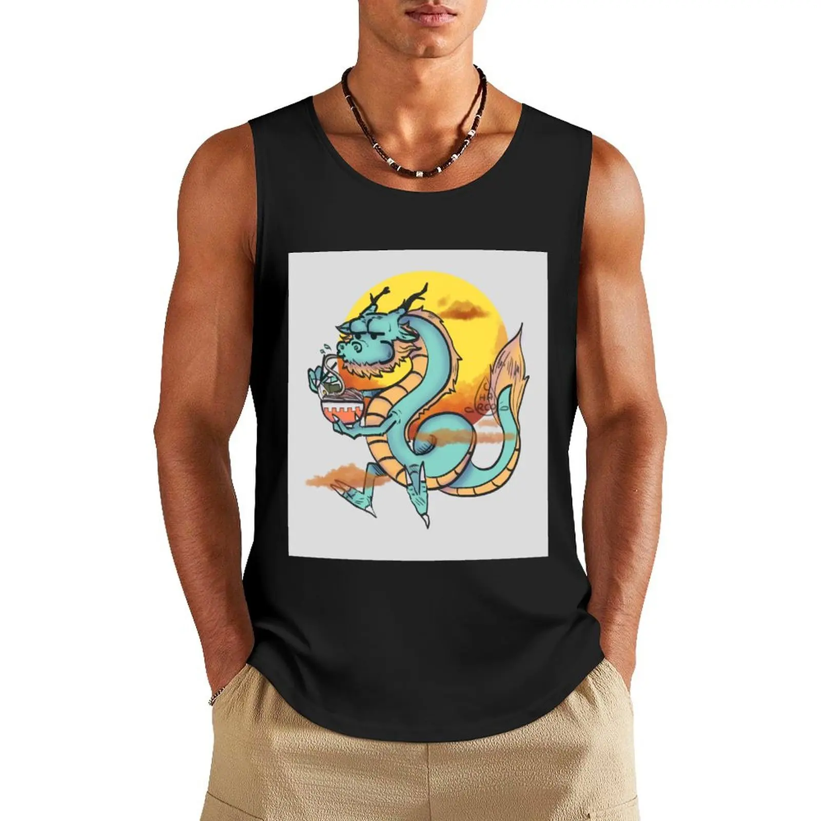 

Gobble dragon Tank Top summer clothes Men's sports t-shirt Men's gym t-shirt