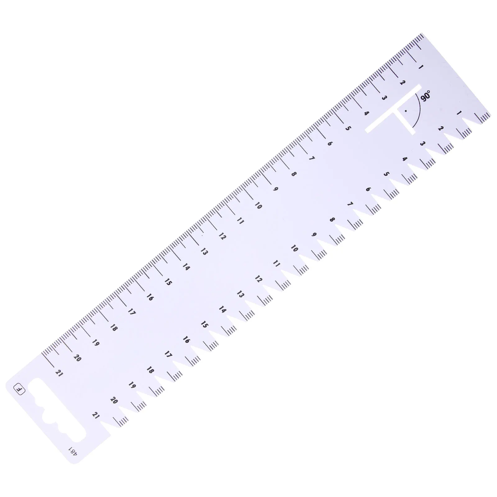 

Patchwork Ruler 21cm Mini Line Gauge Durable Sewing Quilting Tool Crafting Supplies Fabric Tailoring Accessories Measuring