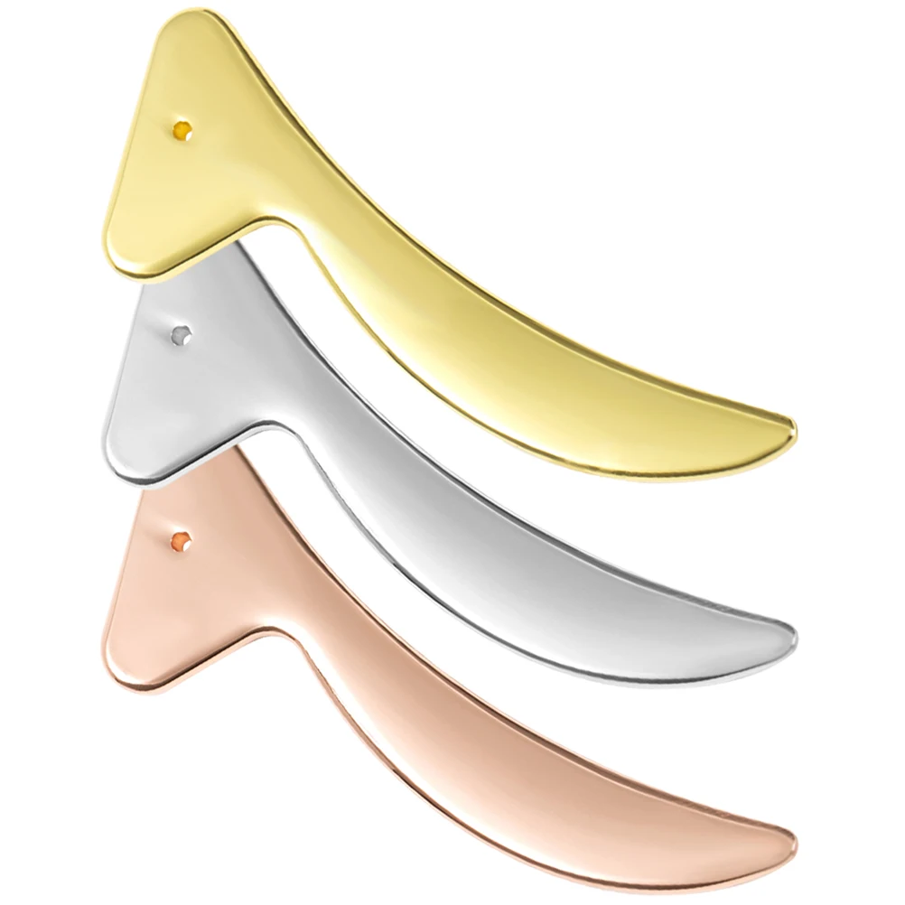 3 pezzi bastoncino per massaggio oculare per la cura della pelle del viso strumento spatola per lozione portatile massaggiatore a forma di T per viaggi in ufficio a casa cinese