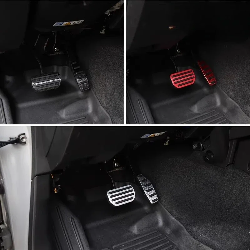 

Для Suzuki Jimny 2023-2025 (пятидверный) – Модифицированные накладки на педали тормоза и газа, аксессуары для интерьера автомобиля, обвесы