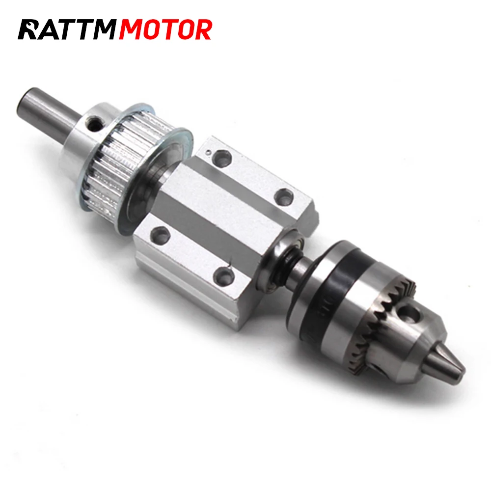 Conjunto de biela de mandril de broca, conector de mandril de broca, eixo de corte e moagem de madeira diy, acessórios de torno pequenos