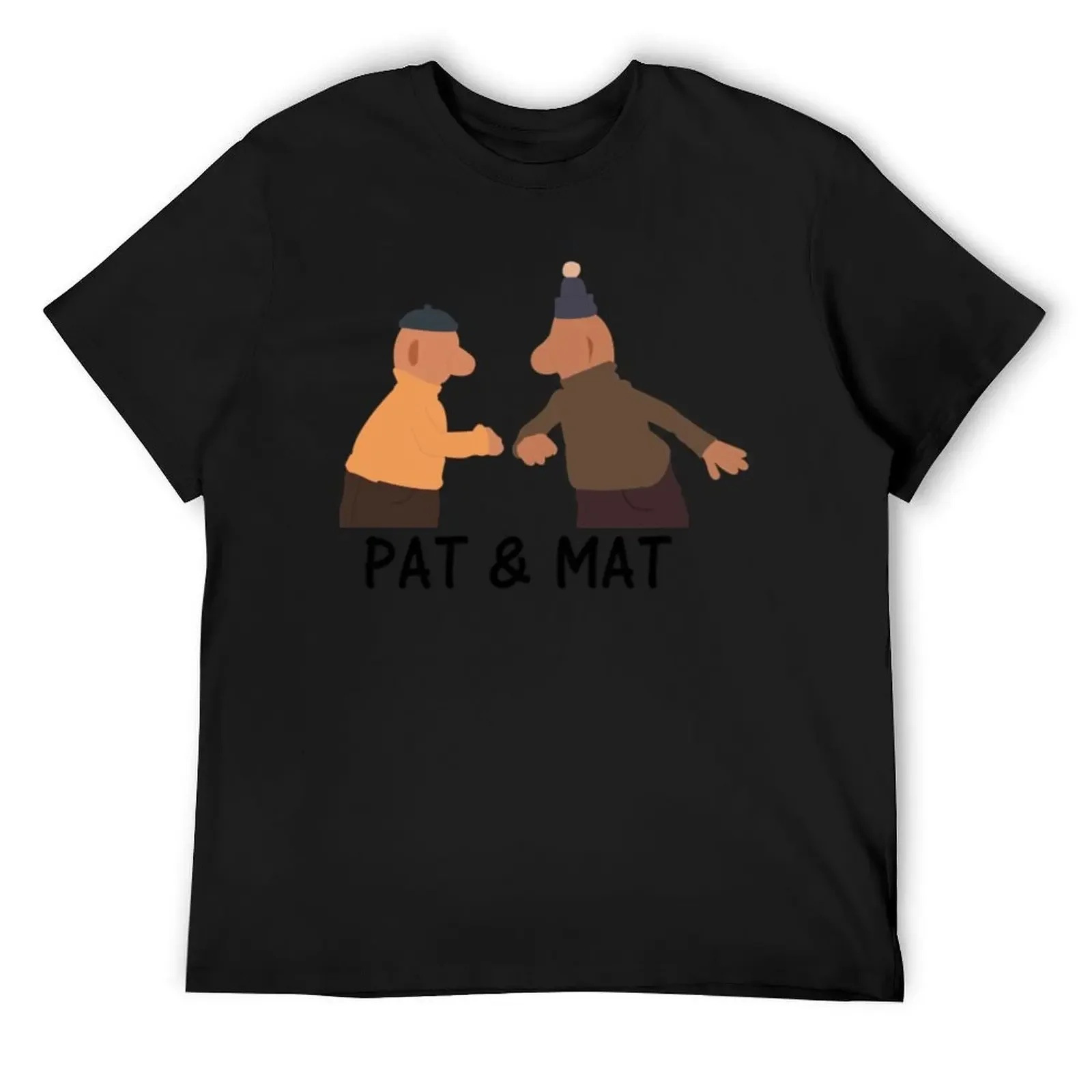 Pat a Mat T-Shirt designer shirts Clothing plus sizes mens graphic t-shirts anime